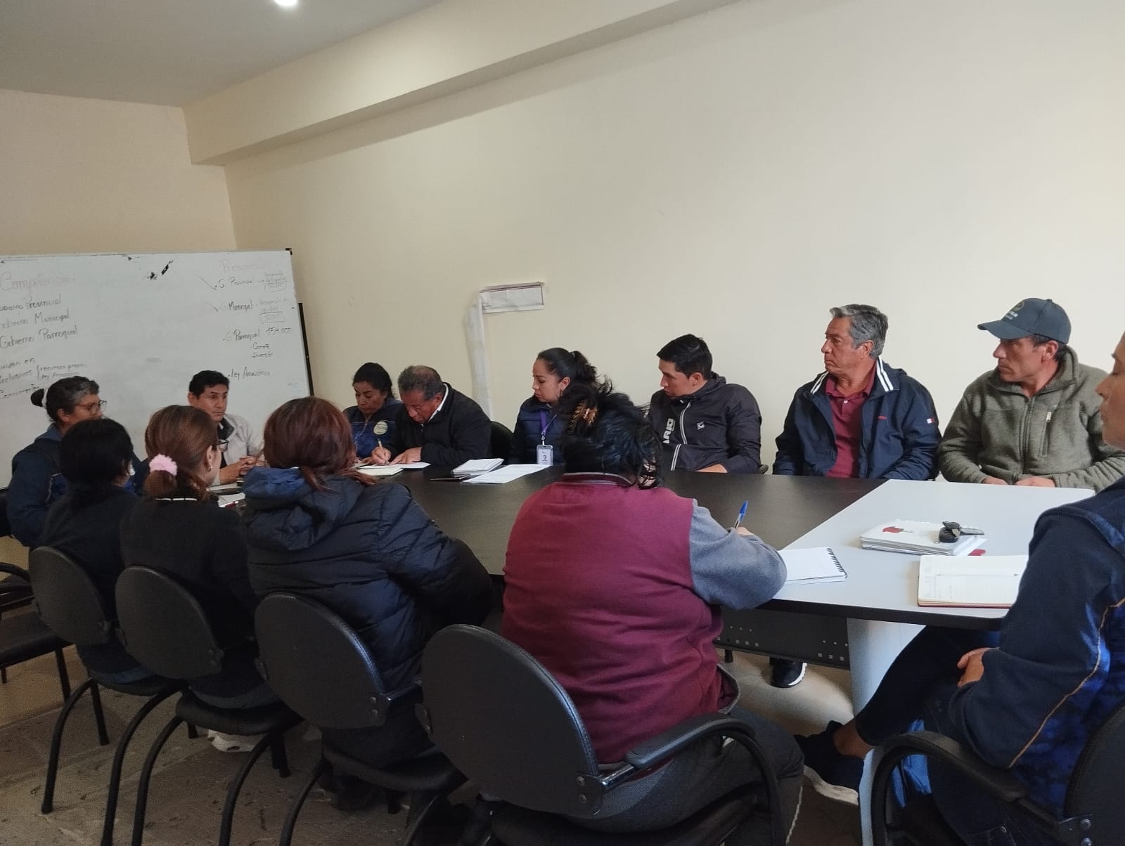 Primera Mesa de Trabajo y Elección del Comité de Salud en El Altar