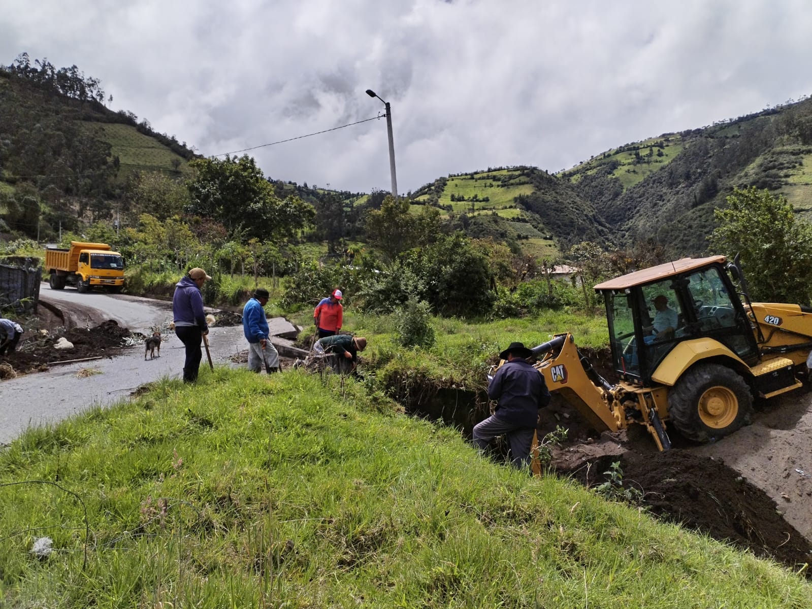 El Altar Presente en la Minga Comunitaria de Pachanillay