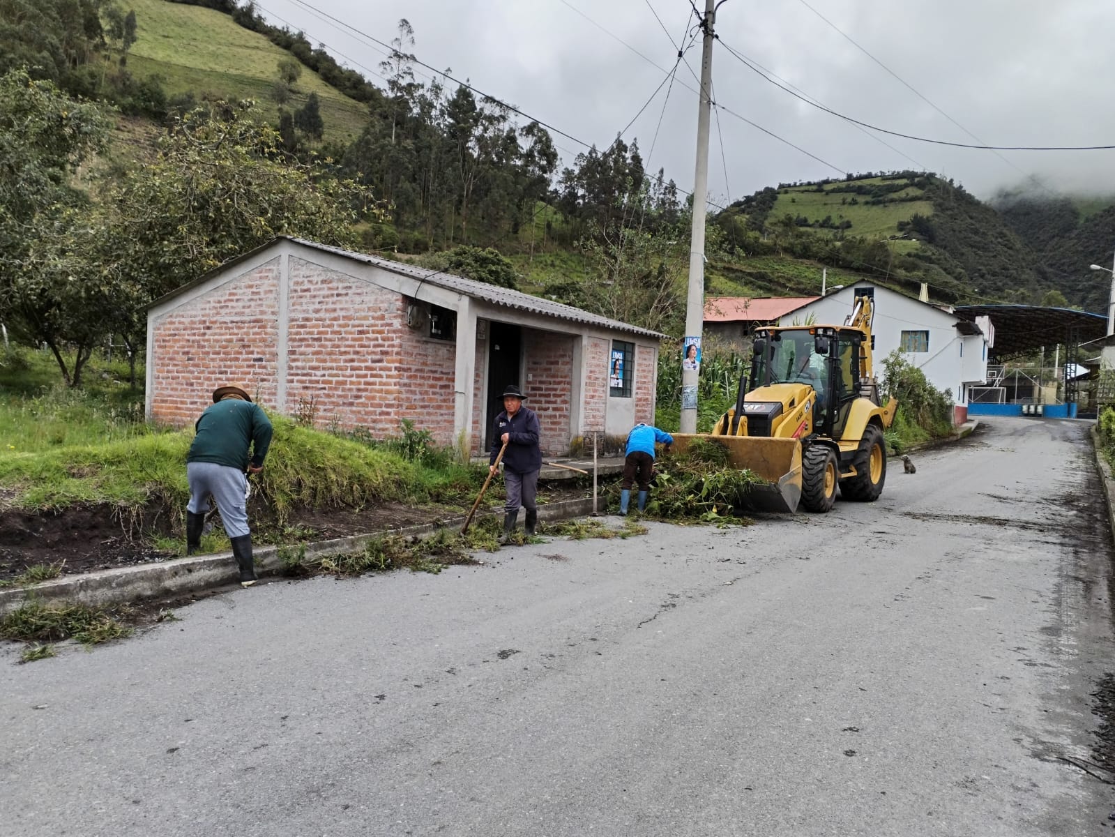 El Altar Presente en la Minga Comunitaria de Pachanillay