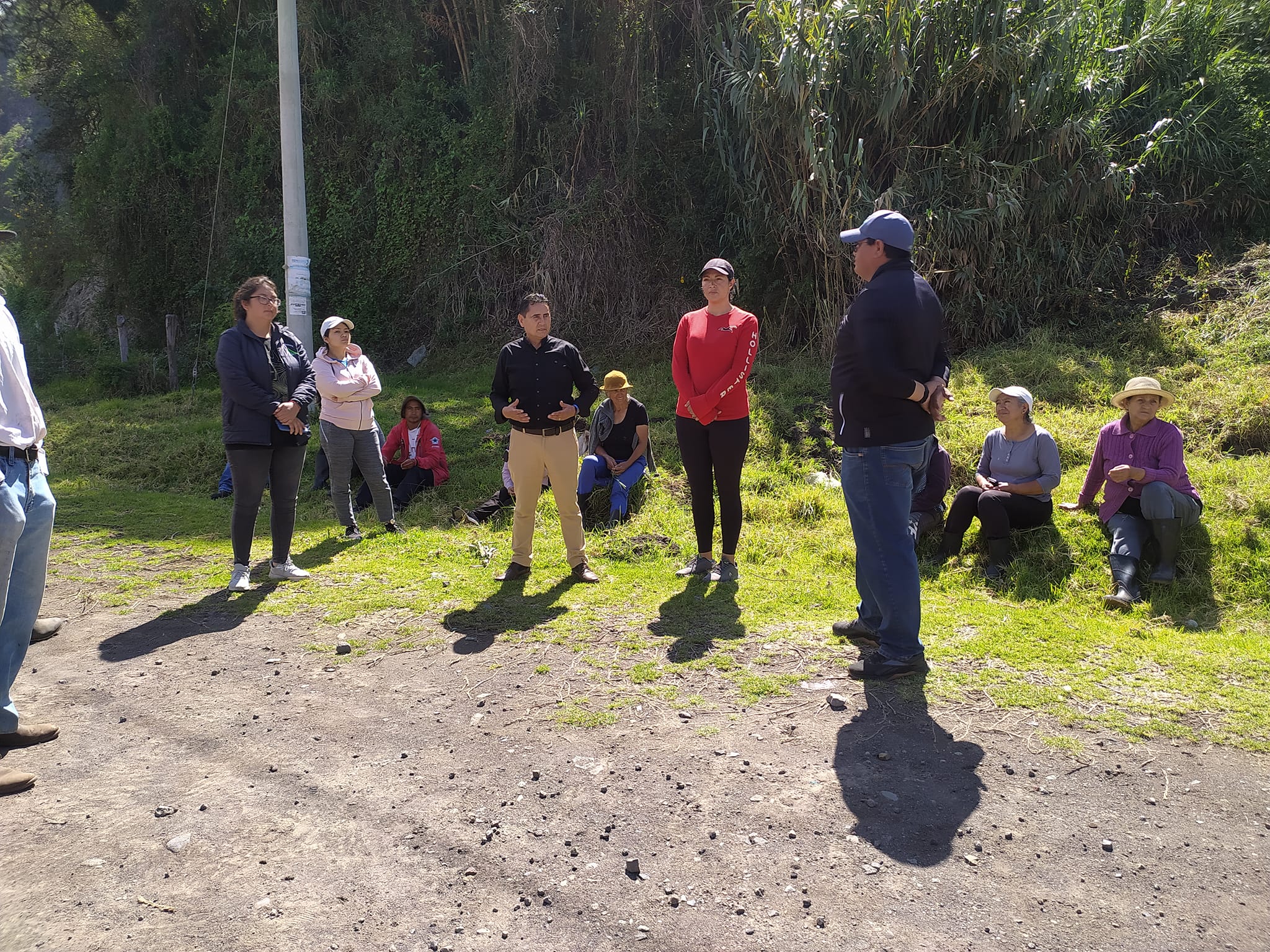 Replanteo del Nuevo Puente: Trabajo Coordinado entre El Altar y Puela