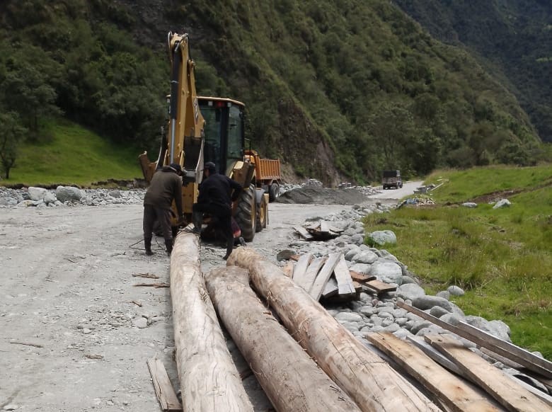 Nuevo puente de madera