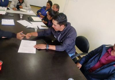 Primera Mesa de Trabajo y Elección del Comité de Salud en El Altar