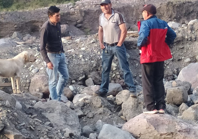 Trabajo conjunto para el puente Puela - El Altar